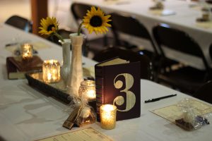 Kansas City Vintage Rentals | Milk Glass, Mercury Votives, Vintage Books