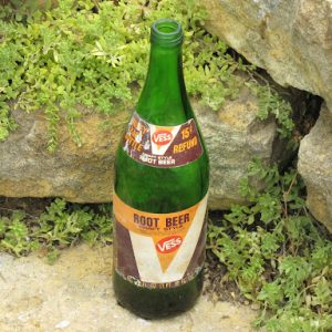 Large Vess Root Beer Bottles