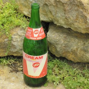 Large Vess Cream Soda Bottles