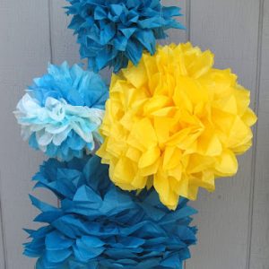 Tissue Paper Poufs
