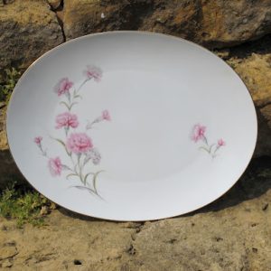 Carnation China Platter