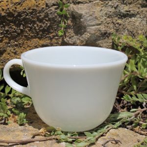Pyrex Milk Glass China Teacups