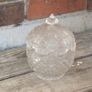Lidded Egg Candy Dish