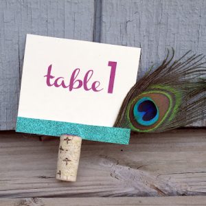 Table Numbers