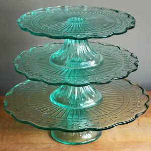 Blue Cake Stands