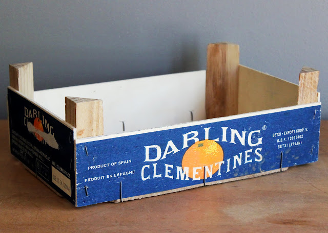 Clementine crates available for rent from www.momentarilyyours.com, $2.50 each.