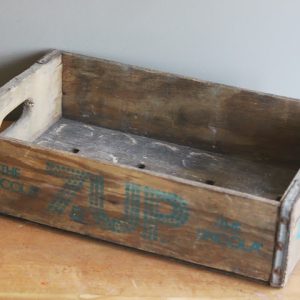 Green 7-Up Crate