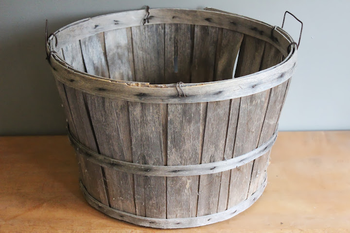 Large bushel baskets from the rental inventory of www.momentarilyyours.com