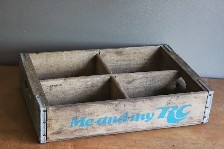 RC Cola crate available for rent from www.momentarilyyours.com, $5.00.