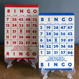 Red & Blue Bingo Cards