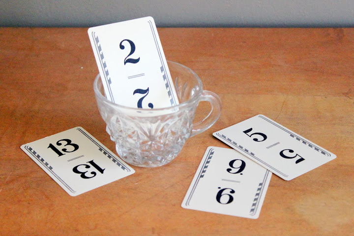 Vintage playing cards from the rental inventory of www.momentarilyyours.com, $1.00 each.