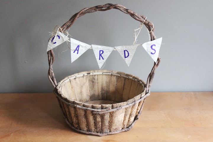 Twist-handled stick basket from the rental inventory of www.momentarilyyours.com