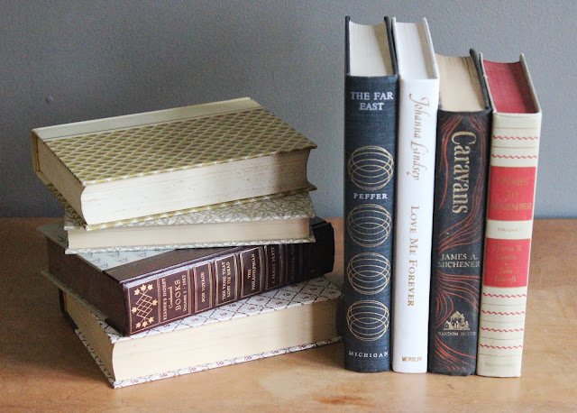 Vintage books from the rental inventory of www.momentarilyyours.com