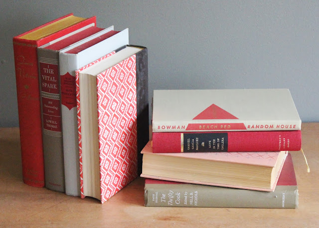 Vintage books from the rental inventory of www.momentarilyyours.com