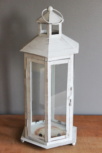 White lantern from the rental inventory of www.momentarilyyours.com | Vintage Rentals Kansas City