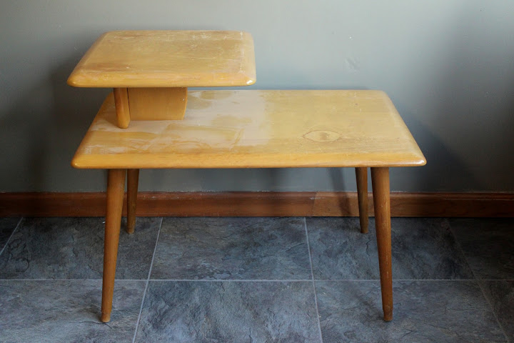 Telephone table from the rental inventory of www.momentarilyyours.com, $10.00.