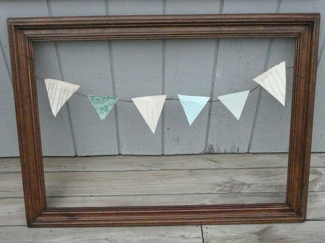 Chunky wooden frame available for rent from www.momentarilyyours.com, $4.