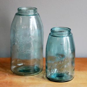 Slope-Shouldered Mason Jar Set