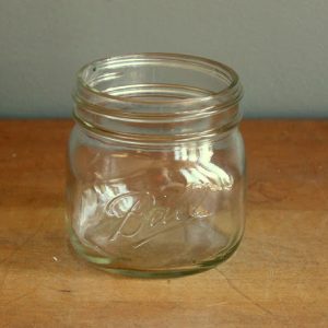 Squat Pint Mason Jars