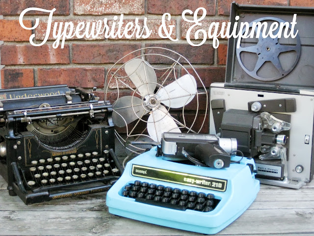 Typewriters & equipment for rent from Momentarily Yours Events at www.momentarilyyours.com