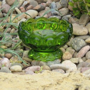 Small Green Footed Bowl
