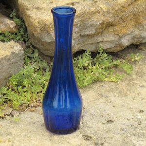 Tall Cobalt Blue Vase