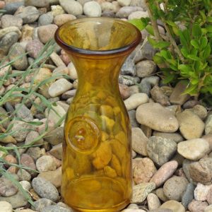 Small Amber Vase