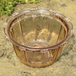 Small Pink Depression Glass Bowl