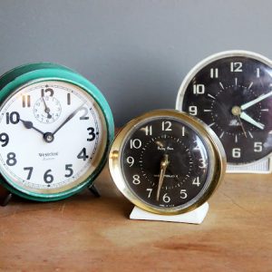 Vintage Alarm Clocks