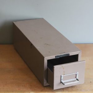 Brown Card Catalog