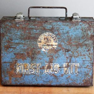 Blue First Aid Kit