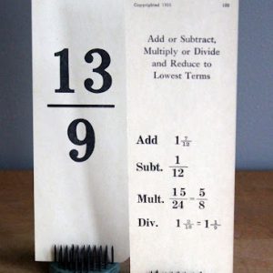 Fraction Flashcards