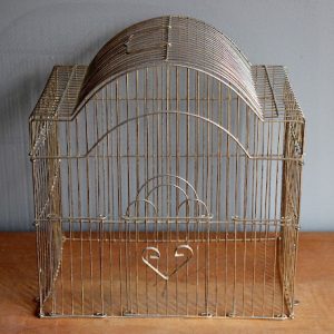 Large Gold Birdcage