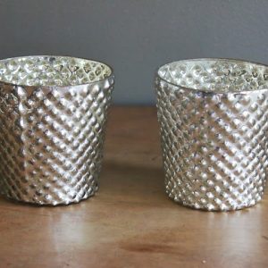 Mercury Glass Pillars