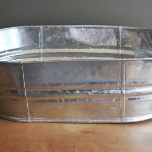 Oval Metal Tubs