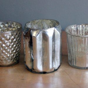 Mercury Glass Votives