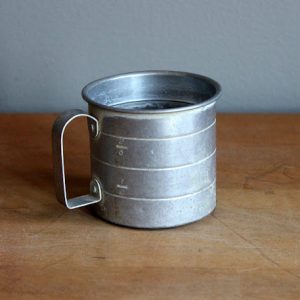 Small Tin Cup