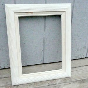 Chunky White Frame