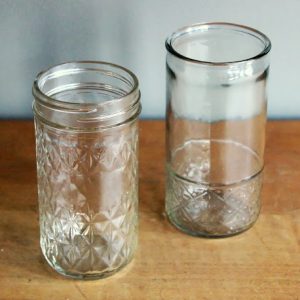 Assorted Tall Jam Jars